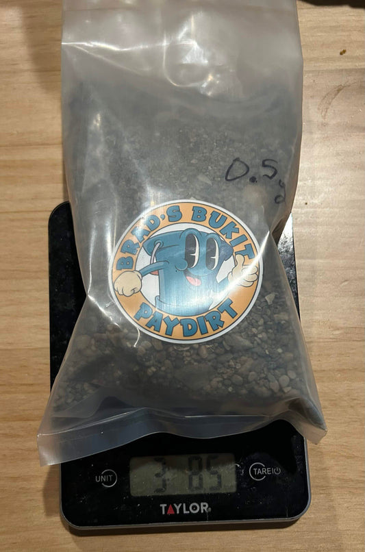 0.5 grams in a 3 lbs. bag